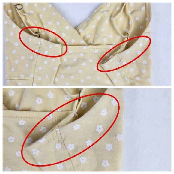 Hollister Womens Crop Top Size L Yellow - Picture 5 of 8